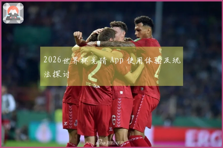 2026世界杯竞猜 App 使用体验及玩法探讨